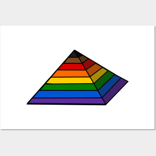 Pyramid Pride Posters and Art